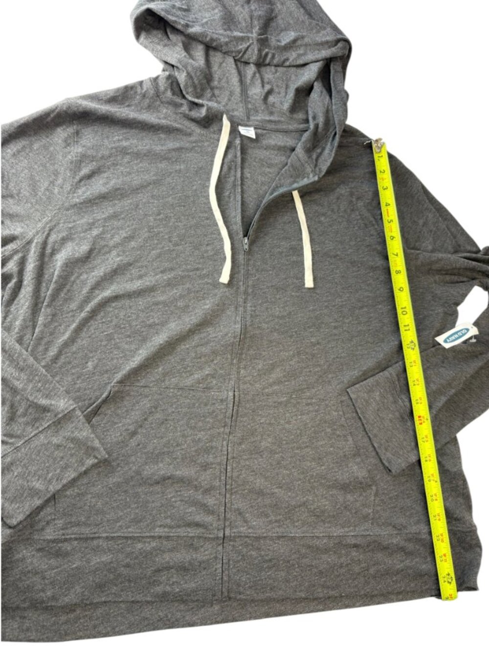 New NWT Old Navy Dark Gray Charcoal Hoodie Hooded Jacket. Size Women's XXL